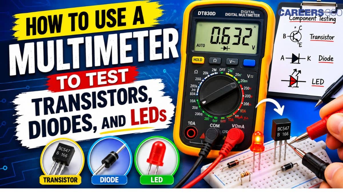 How to Use a Multimeter to Test Transistors, Diodes, and LEDs